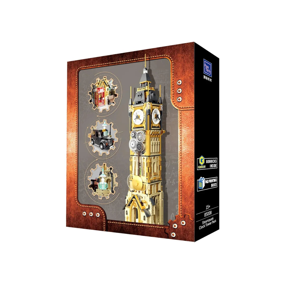 Steampunk Clock Tower Park Construction Set