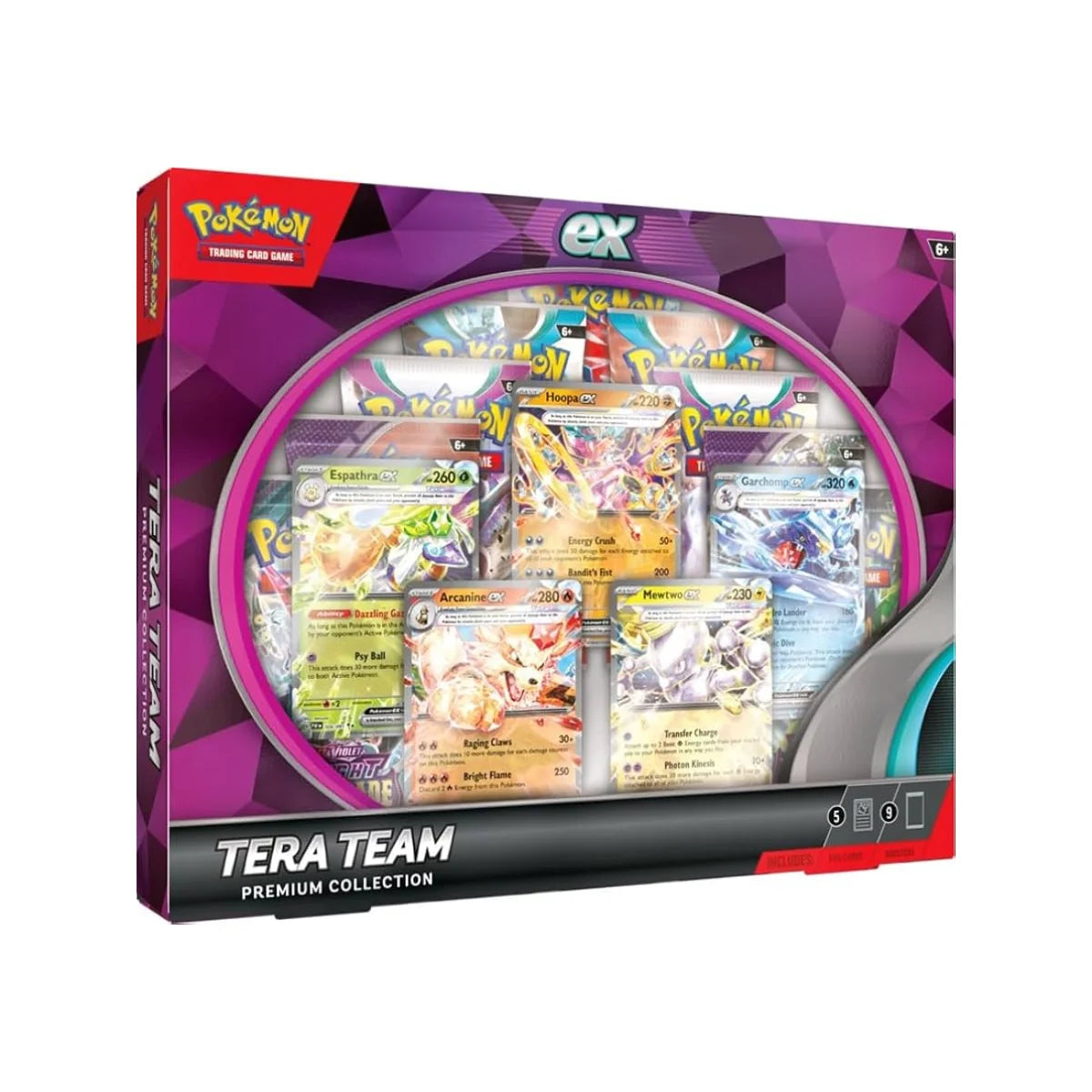 Pokémon TCG: Tera Team Premium Collection (9 Boosters)