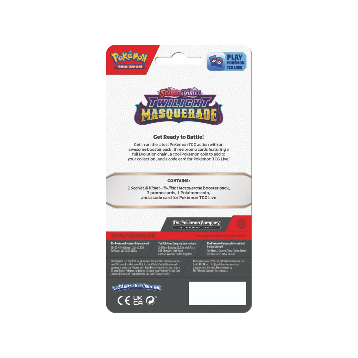 Pokémon TCG: Scarlet & Violet - Twilight Masquerade - Premium Checklane (Assorted)