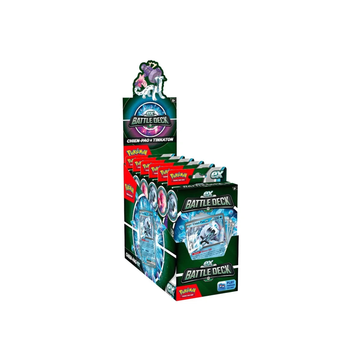 Pokémon TCG: Chien-Pao ex / Tinkaton ex Battle Deck display (6)