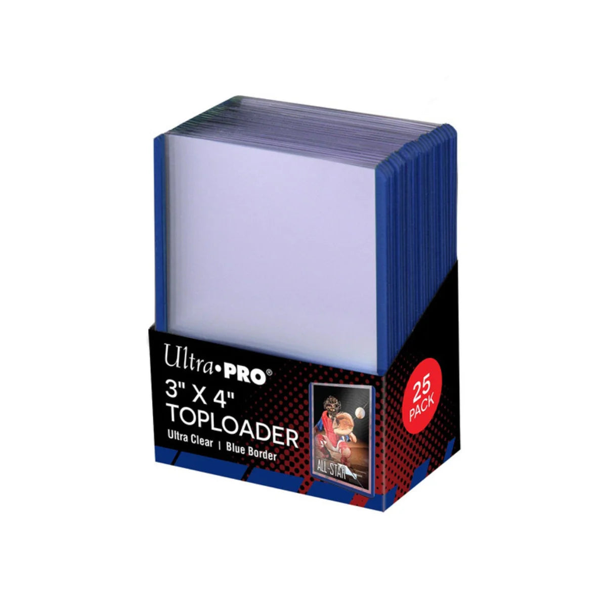 Ultra Pro: 3x4 inch Regular Toploader + Soft Sleeves (100ct)