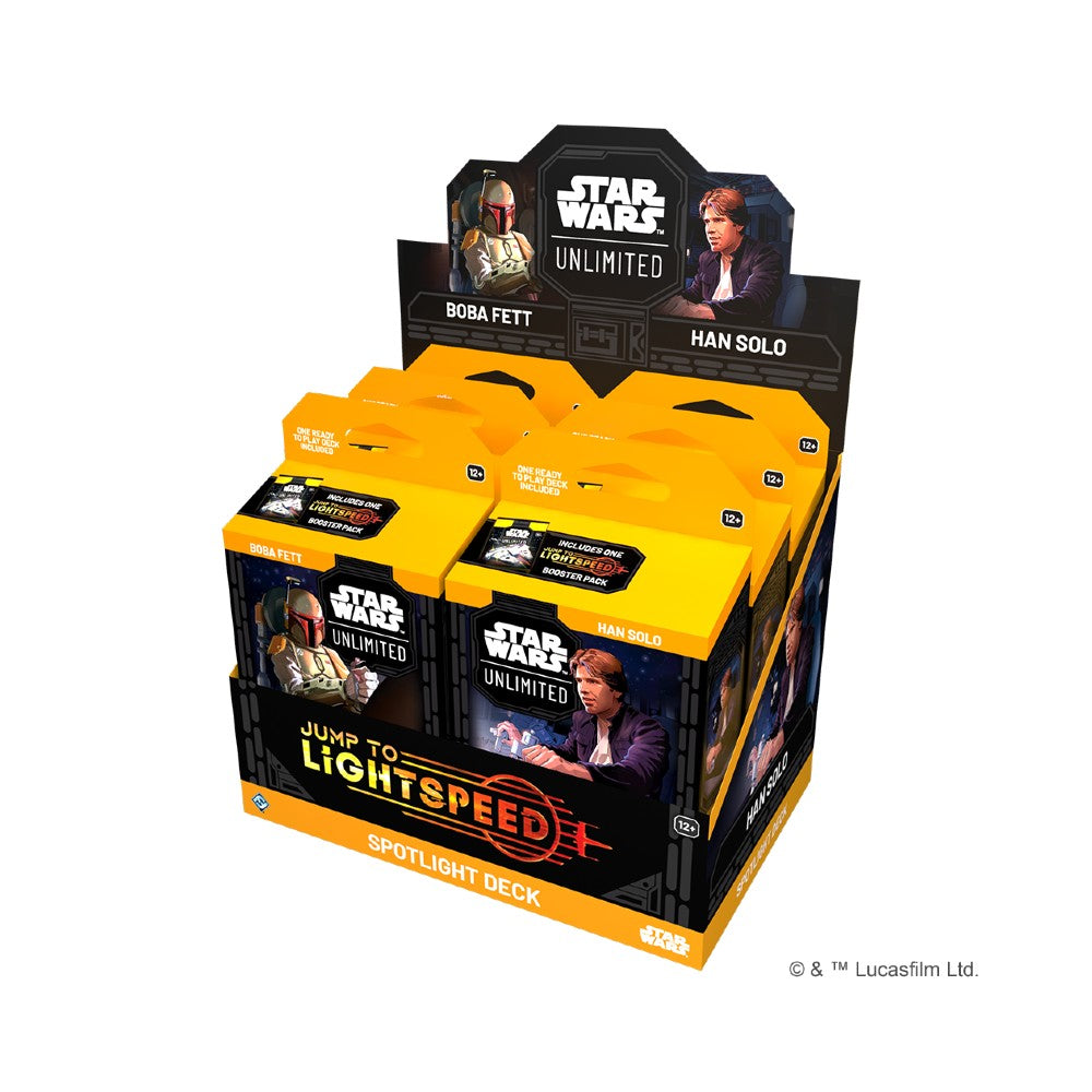 Jump to Lightspeed - Spotlight Deck Display (6 Decks)