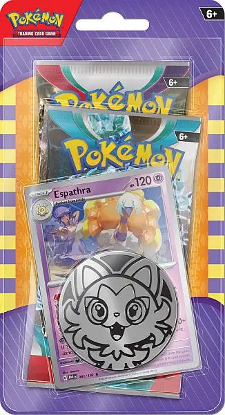 Pokémon TCG - Scarlet & Violet 2-Pack Blister Checklane 2024 Espathra