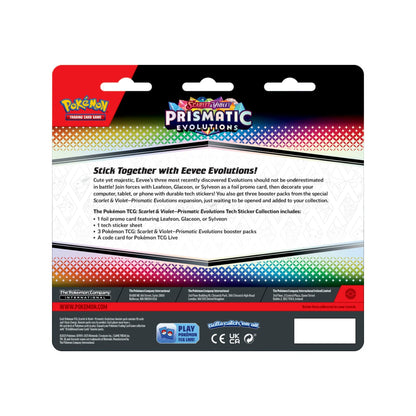 Prismatic Evolutions - Tech Sticker