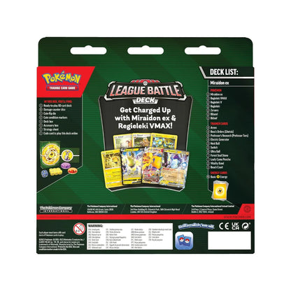 Pokémon TCG: Miraidon ex League Battle Deck