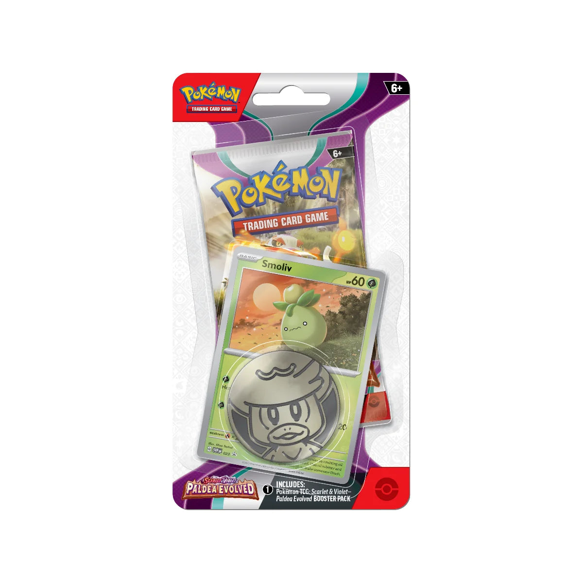 Pokémon TCG: Scarlet & Violet - Paldea Evolved - Checklane blister