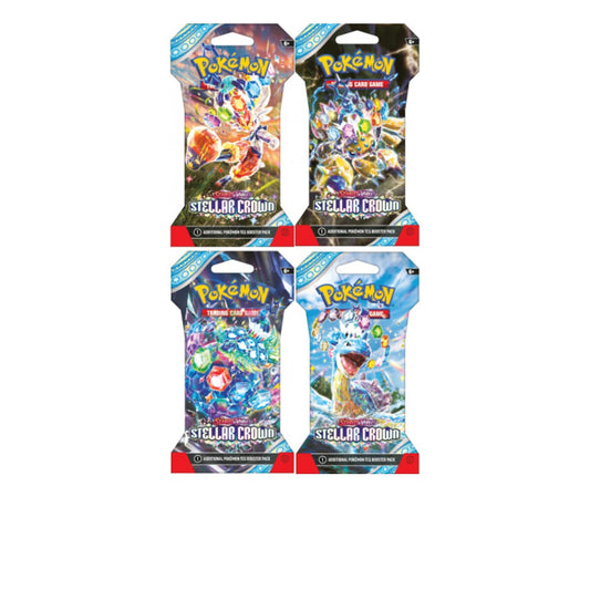 Pokémon TCG: Stellar Crown - Sleeved Booster